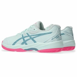 Sapatilhas de Pádel para Crianças Asics Gel-Game 9 Azul Claro