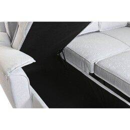 Home ESPRIT|Sofá-cama Home ESPRIT Cinzento claro Moderno 220 x 153 x 88 cm