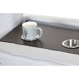 Home ESPRIT|Sofá-cama Home ESPRIT Cinzento claro Moderno 220 x 153 x 88 cm