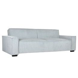 DKD Home Decor|Sofá DKD Home Decor Castanho Linho Madeira da borracha Tradicional (122 x 69 x 72 cm)