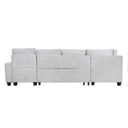 Home ESPRIT|Sofá-cama Home ESPRIT Moderno 307 x 242 x 86 cm