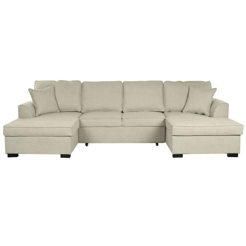Home ESPRIT|Sofá-cama Home ESPRIT Areia Moderno 298 x 154 x 92 cm