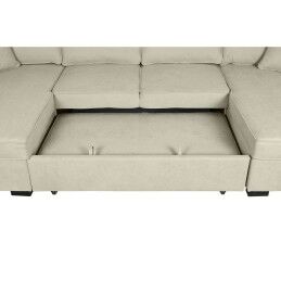Home ESPRIT|Sofá-cama Home ESPRIT Areia Moderno 298 x 154 x 92 cm
