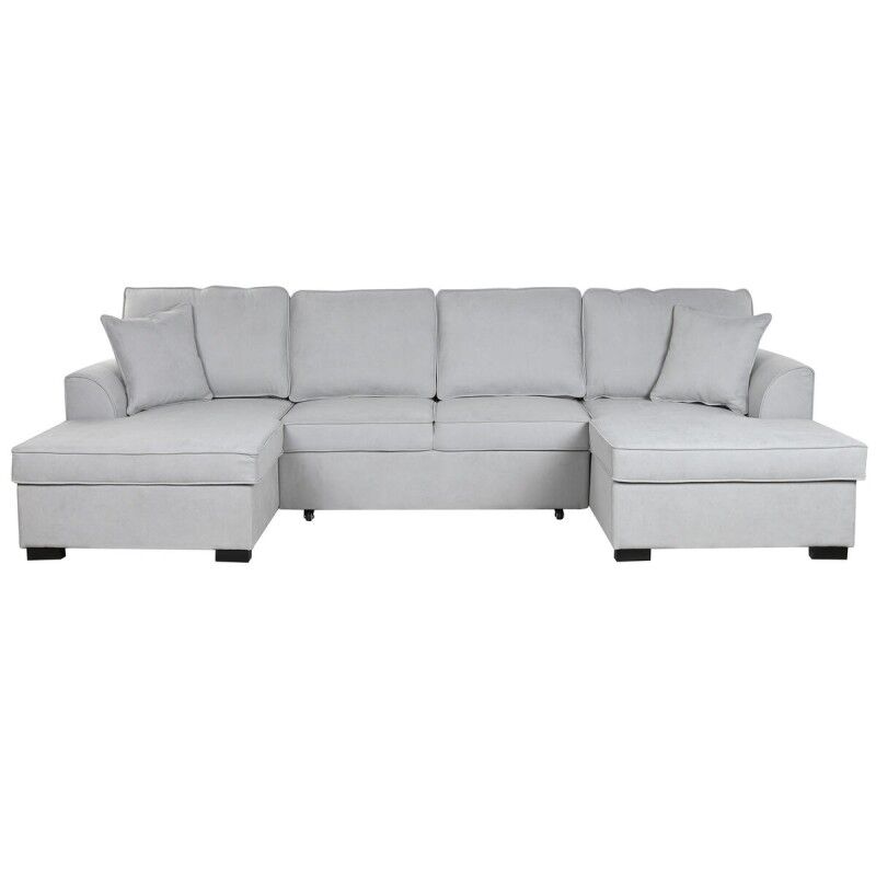 Home ESPRIT|Sofá-cama Home ESPRIT Cinzento Moderno 298 x 154 x 92 cm Home ESPRIT|Sofá-cama Home ESPRIT Cinzento Moderno 298 x 154 x 92 cm