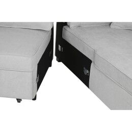 Home ESPRIT|Sofá-cama Home ESPRIT Cinzento Moderno 298 x 154 x 92 cm