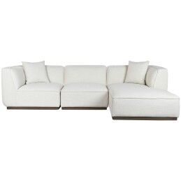 DKD Home Decor|Sofá DKD Home Decor Castanho Linho Madeira da borracha Tradicional (122 x 69 x 72 cm)