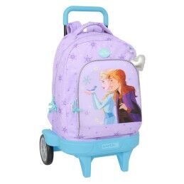 BlackFit8|Mochila Escolar com Rodas 905 BlackFit8 M313G Azul 32 x 42 x 15 cm