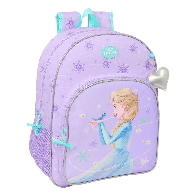 Frozen|Mochila Escolar Frozen Spirit Lilás 33 x 42 x 14 cm Frozen|Mochila Escolar Frozen Spirit Lilás 33 x 42 x 14 cm