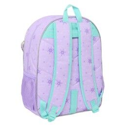 Frozen|Mochila Escolar Frozen Spirit Lilás 33 x 42 x 14 cm