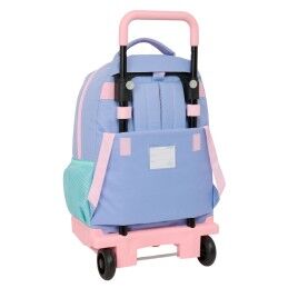 Munich|Mochila Escolar com Rodas Munich Mellow Azul Cor de Rosa Azul celeste 33 x 45 x 22 cm