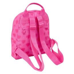 Barbie|Mochila Escolar Barbie Corazones Cor de Rosa 25 x 30 x 13 cm