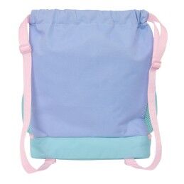 Munich|Saco Mochila com Cordas Munich Mellow Azul Cor de Rosa Celeste 35 x 40 x 1 cm