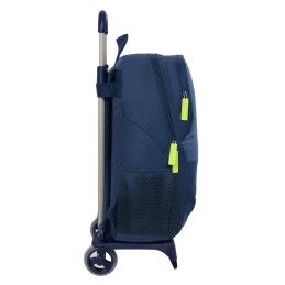 Munich|Mochila Escolar com Rodas Munich Blue indigo Azul 32 x 44 x 16 cm