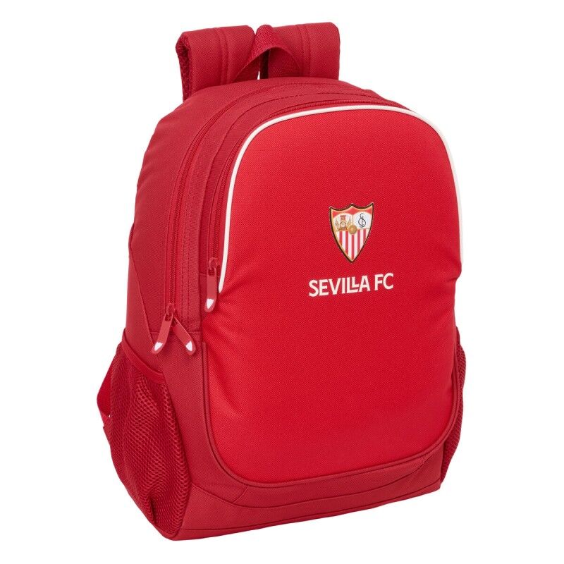 Sevilla Fútbol Club|Mochila Escolar Sevilla Fútbol Club Vermelho 32 x 44 x 16 cm Sevilla Fútbol Club|Mochila Escolar Sevilla Fútbol Club Vermelho 32 x 44 x 16 cm