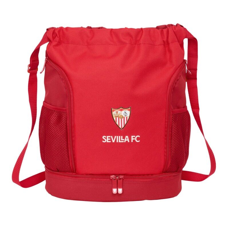 Sevilla Fútbol Club|Saco Mochila com Cordas Sevilla Fútbol Club Vermelho 35 x 40 x 1 cm Sevilla Fútbol Club|Saco Mochila com Cordas Sevilla Fútbol Club Vermelho 35 x 40 x 1 cm