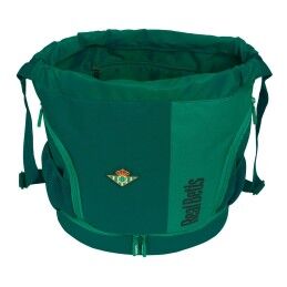 Real Betis Balompié|Saco Mochila com Cordas Real Betis Balompié Verde 35 x 40 x 1 cm