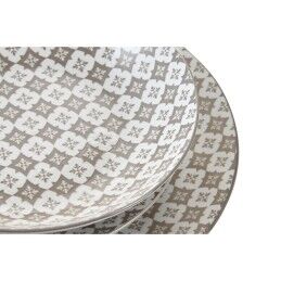 Home ESPRIT|Louça Home ESPRIT Bege Porcelana Moderno 18 Peças
