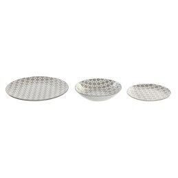 Home ESPRIT|Louça Home ESPRIT Bege Porcelana Moderno 18 Peças