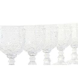 Home ESPRIT|Conjunto de Copos Home ESPRIT Transparente Cristal 270 ml (6 Unidades)