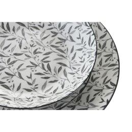 Home ESPRIT|Louça Home ESPRIT Cinzento claro Porcelana 18 Peças
