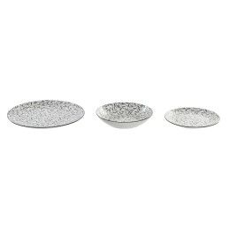 Home ESPRIT|Louça Home ESPRIT Cinzento claro Porcelana 18 Peças