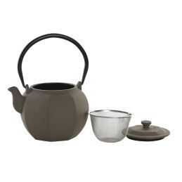 Home ESPRIT|Bule Home ESPRIT Preto Bege Aço inoxidável Ferro 780 ml (2 Unidades)
