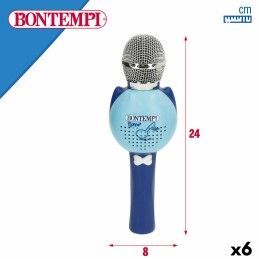 Bontempi|Microfone para Karaoke Bontempi 6 Unidades