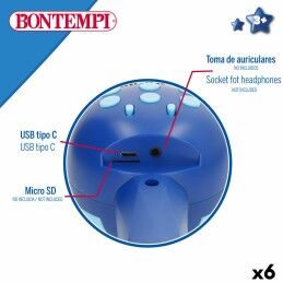 Bontempi|Microfone para Karaoke Bontempi 6 Unidades