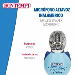 Bontempi|Microfone para Karaoke Bontempi 6 Unidades