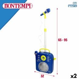 Bontempi|Altifalante com microfone para karaoke Bontempi 2 Unidades