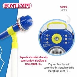 Bontempi|Altifalante com microfone para karaoke Bontempi 2 Unidades
