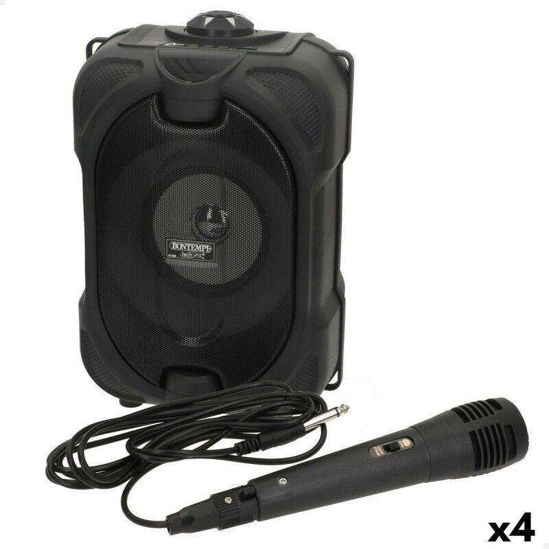Bontempi|Altifalante com microfone para karaoke Bontempi 4 Unidades