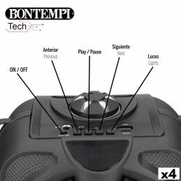 Bontempi|Altifalante com microfone para karaoke Bontempi 4 Unidades