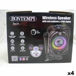 Bontempi|Altifalante com microfone para karaoke Bontempi 4 Unidades
