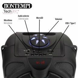 Bontempi|Altifalante com microfone para karaoke Bontempi 4 Unidades