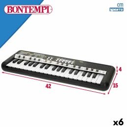 Bontempi|Teclado 37 Teclas Bontempi 42 x 4 x 15 cm (6 Unidades)