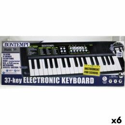 Bontempi|Teclado 37 Teclas Bontempi 42 x 4 x 15 cm (6 Unidades)