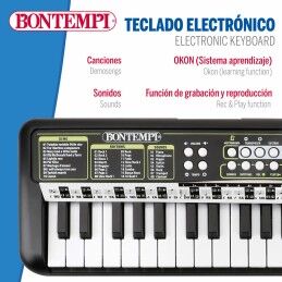 Bontempi|Teclado 37 Teclas Bontempi 42 x 4 x 15 cm (6 Unidades)