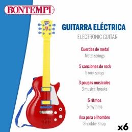 Bontempi|Guitarra Infantil Bontempi 20 x 56 x 4 cm (6 Unidades)