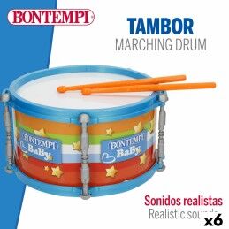Bontempi|Tambor Bontempi 24 x 13 x 24 cm (6 Unidades)