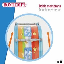 Bontempi|Tambor Bontempi 24 x 13 x 24 cm (6 Unidades)