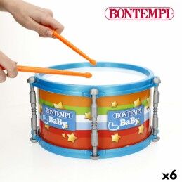 Bontempi|Tambor Bontempi 24 x 13 x 24 cm (6 Unidades)