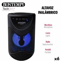 Bontempi|Altifalante com microfone para karaoke Bontempi 6 Unidades