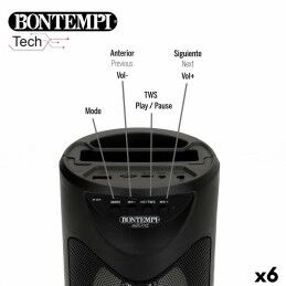 Bontempi|Altifalante com microfone para karaoke Bontempi 6 Unidades