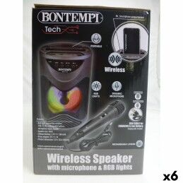 Bontempi|Altifalante com microfone para karaoke Bontempi 6 Unidades