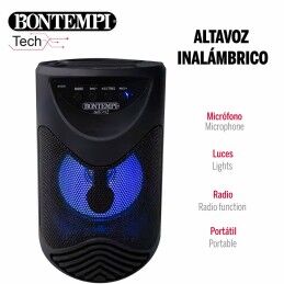 Bontempi|Altifalante com microfone para karaoke Bontempi 6 Unidades
