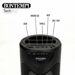 Bontempi|Altifalante com microfone para karaoke Bontempi 6 Unidades