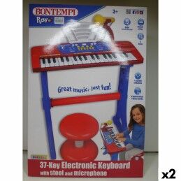 Bontempi|Teclado 37 Teclas Bontempi 43 x 56 x 23 cm (2 Unidades)