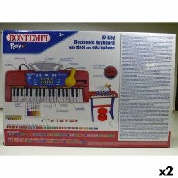 Bontempi|Teclado 37 Teclas Bontempi 43 x 56 x 23 cm (2 Unidades)