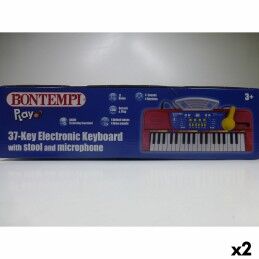 Bontempi|Teclado 37 Teclas Bontempi 43 x 56 x 23 cm (2 Unidades)